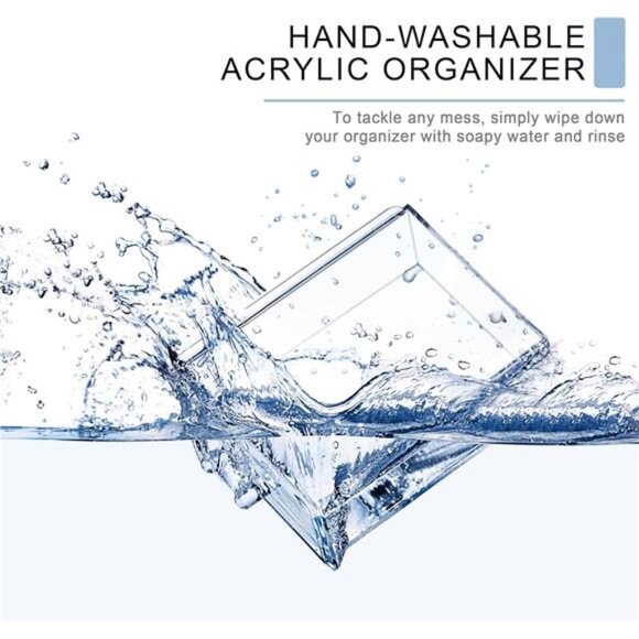 Acrylic Makeup Organizer - Organization and Storage Case for Cosmetics - Picture 6 of 7